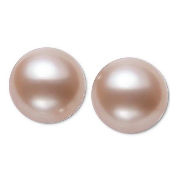 Cultured Freshwater Pearl Earring- Silver - Picture 2 of 4